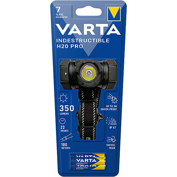 VARTA LED-Taschenlampe H20 Pro 3AAA m.Batt. IndestructibleH20Pro